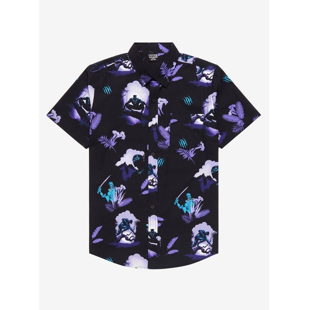 Marvel Black Panther Button-Up